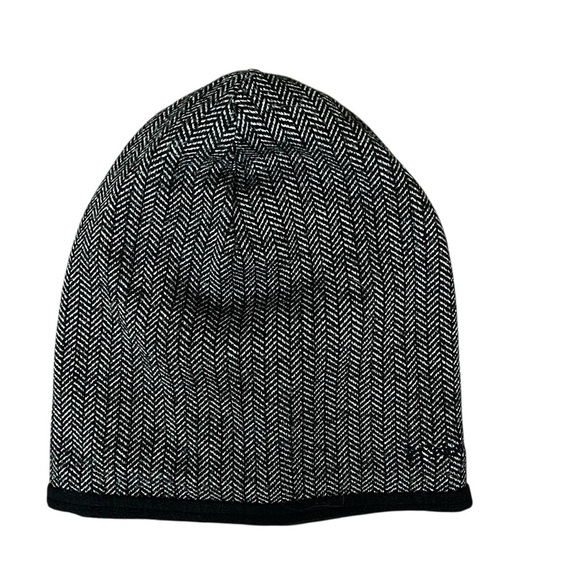 Columbia Accessories - Columbia Black Gray Beanie Women’s One Size 100% Polyester Fleece Lined